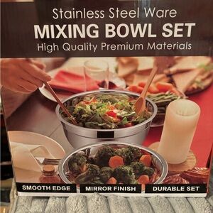 Stainless Steel Mixing Bowl Set